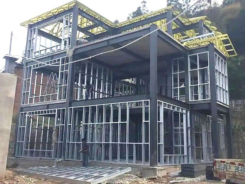 重钢别墅制作